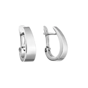 Elegant 14k Gold Tapered Hoop Earrings - Stylish and Lightweight Design for Everyday Wear