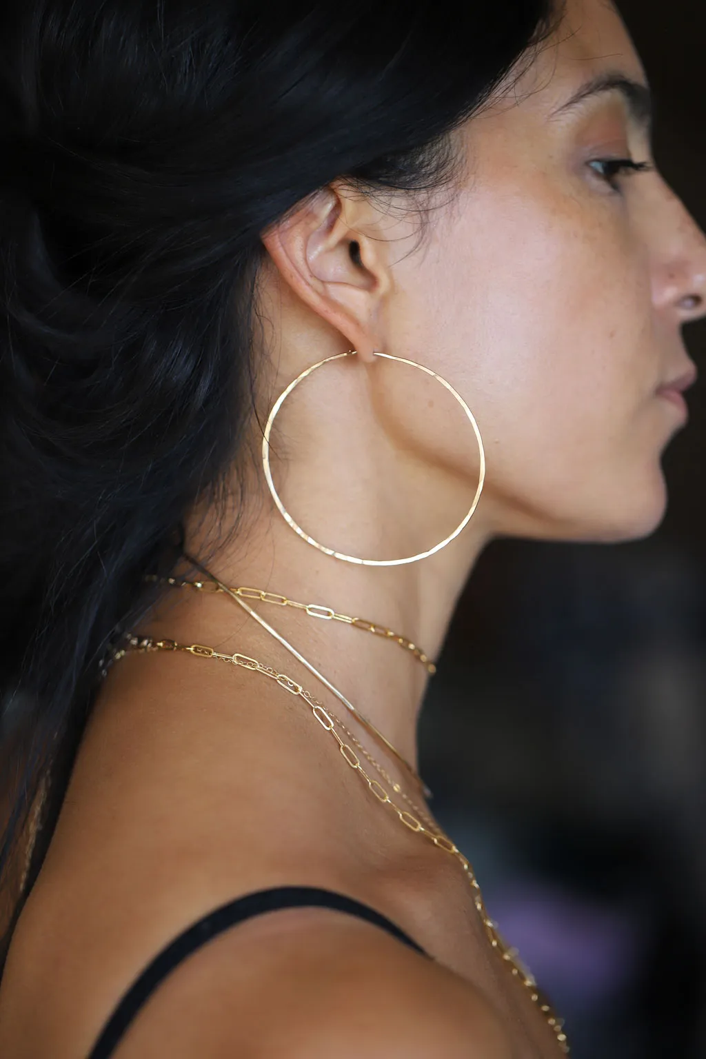 2.5 Inch Endless - Thin Hoop Earrings