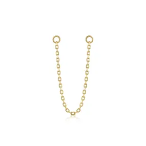 50mm CHAIN LINK EARRING CHARM