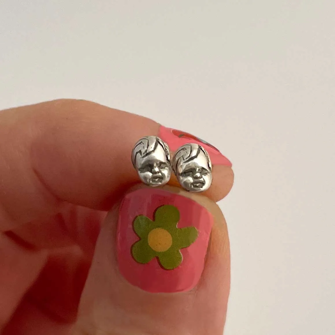 Baby Head Stud Earrings