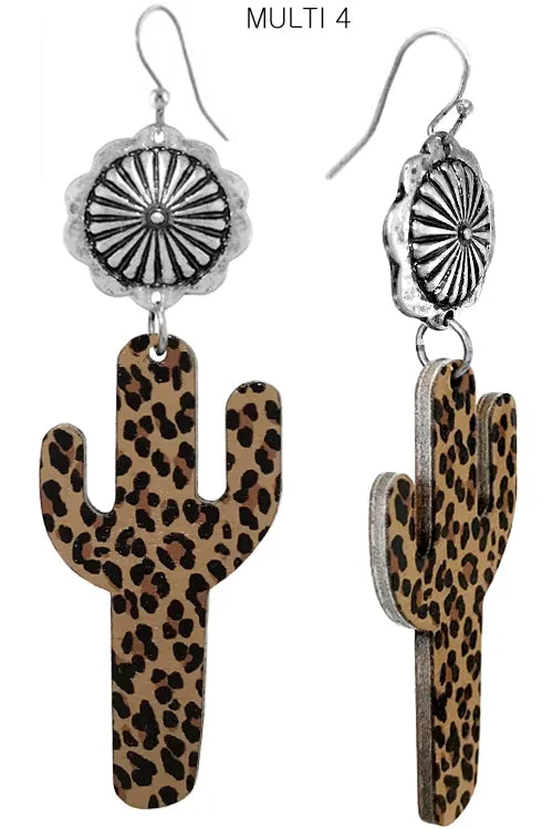 Cactus Earrings