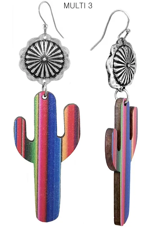 Cactus Earrings