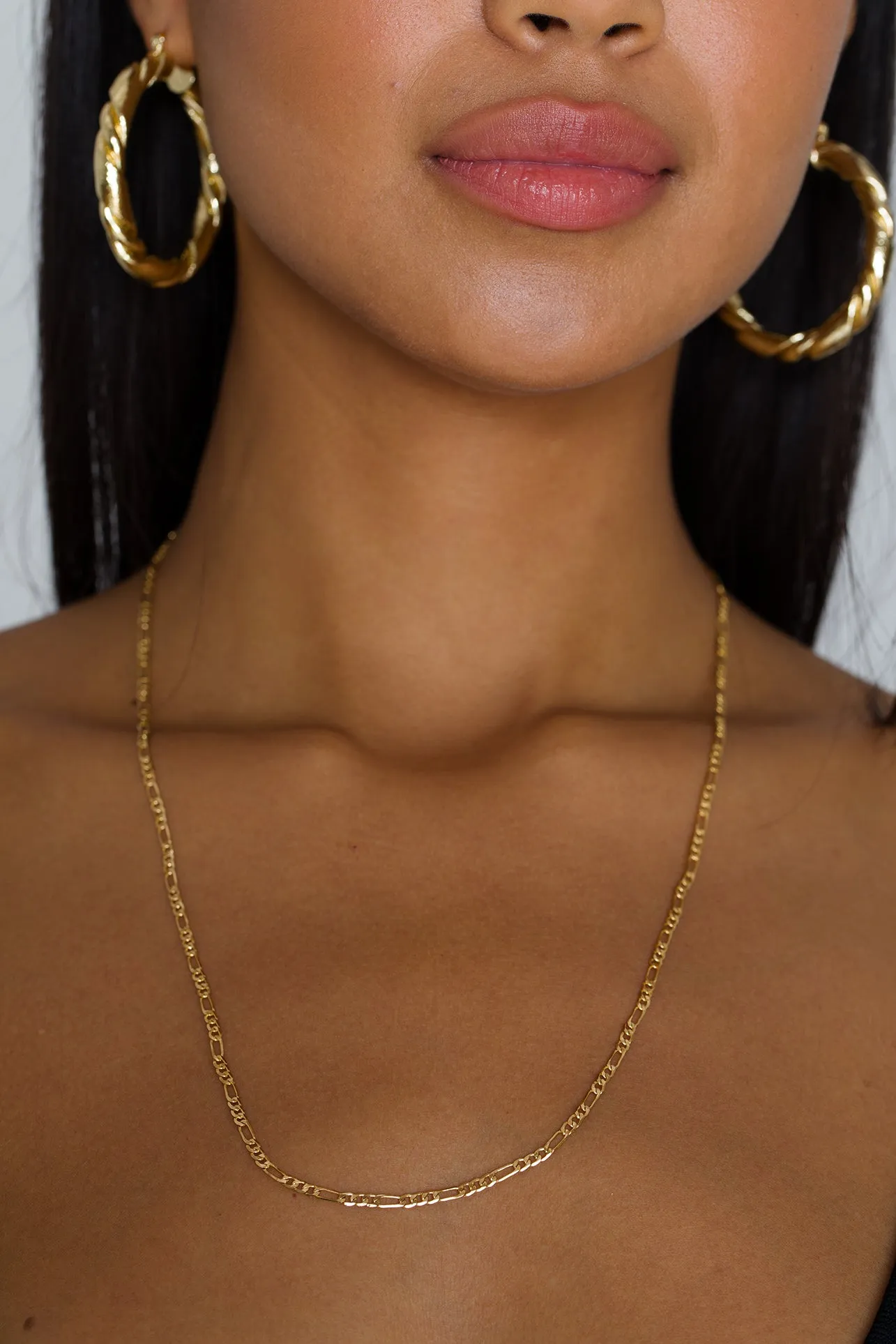 Chunky Twist Textured Hoops