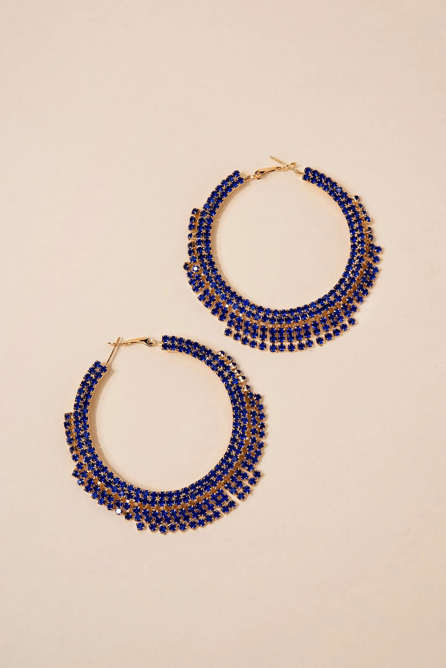 Cosette Fringe Hoop Earrings