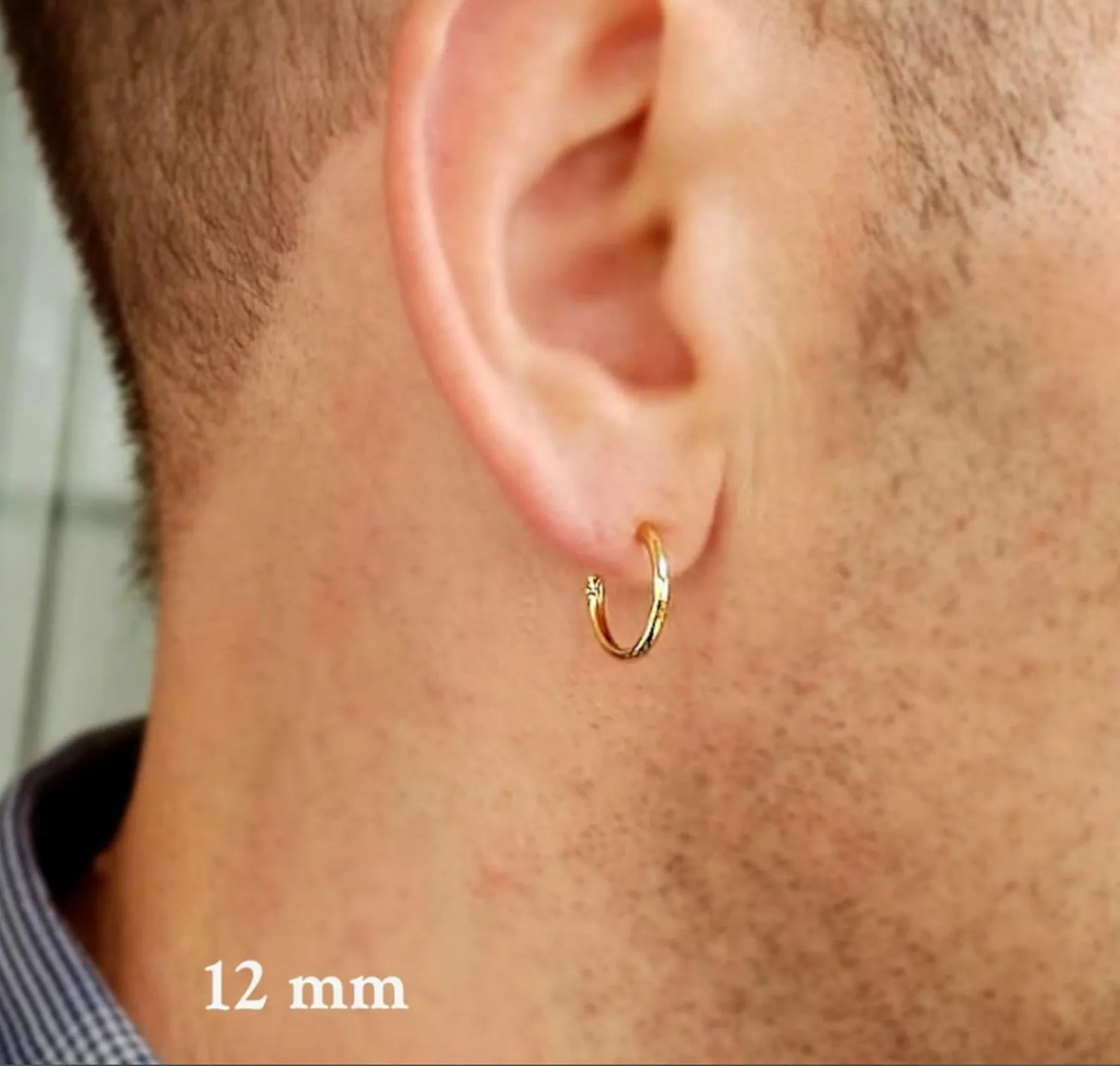 Essential Men's Hoops - Popular mens earrings