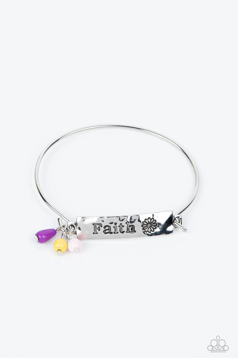 Flirting with Faith - Purple Paparazzi Bracelet