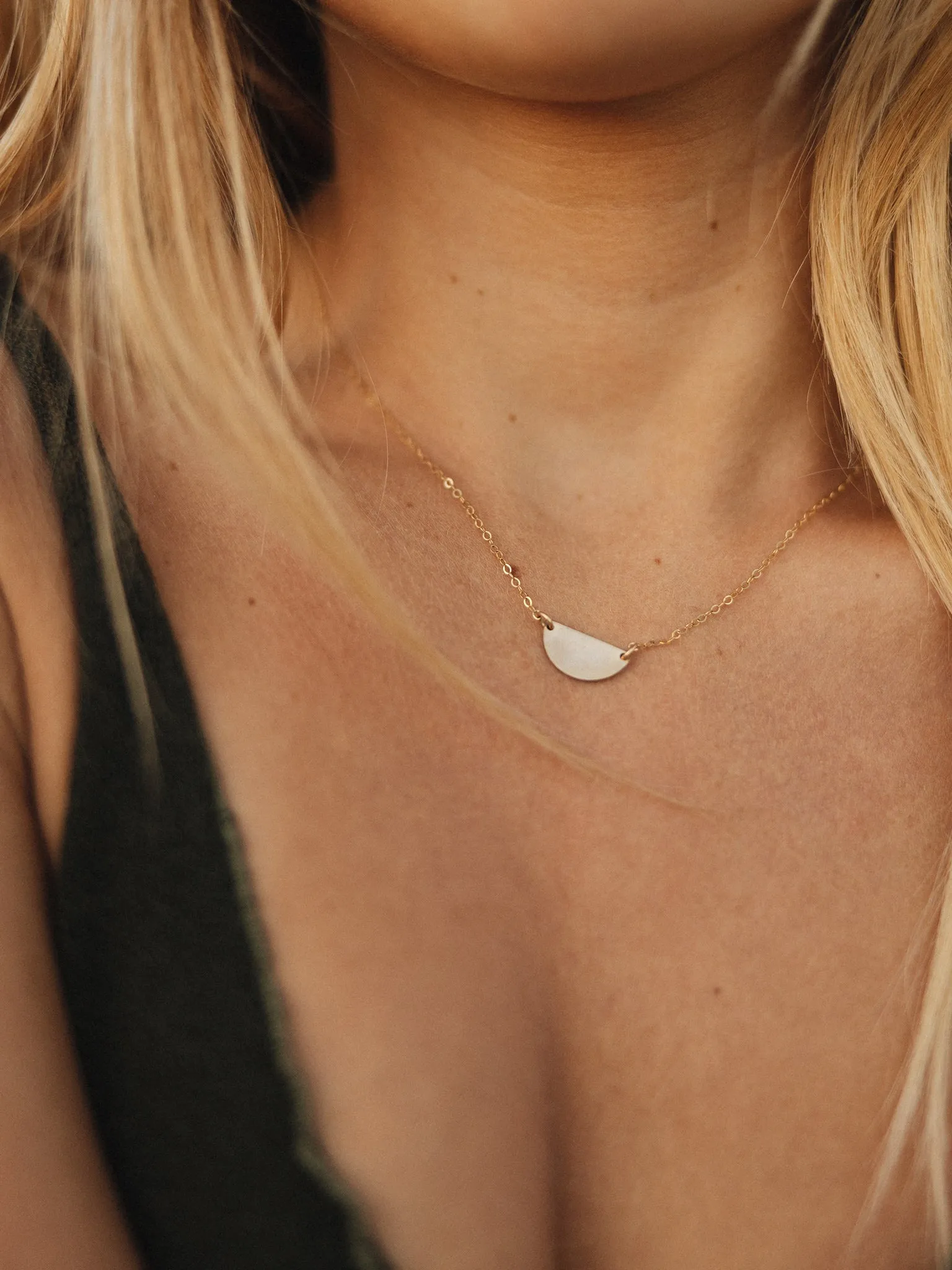 Half Moon Necklace