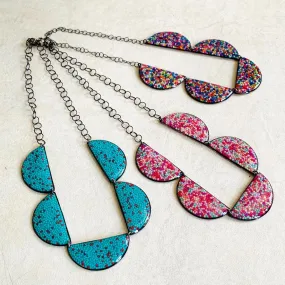 Half Moon Sprinkle Necklace