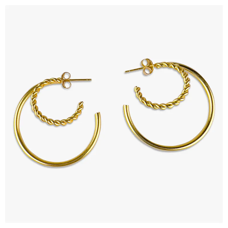 Harmony Hoop Earrings