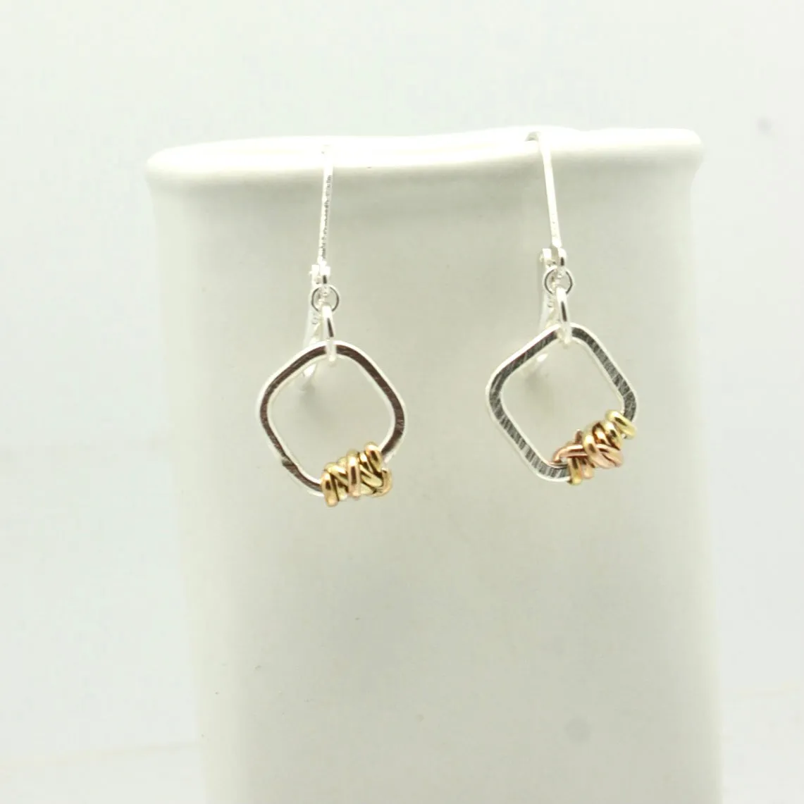 HERA Collection:  Hera Petite Gold Wrapped Silver Links