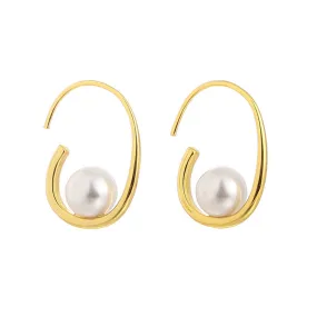 Hook Pearl Earrings