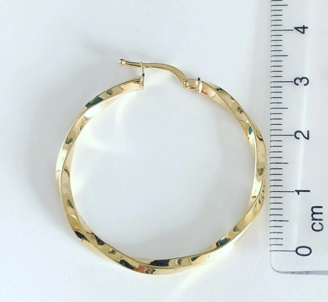 Hoop earrings