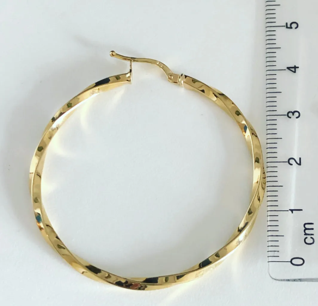 Hoop earrings