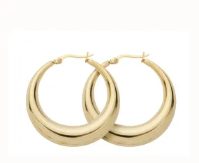 Large Vintage Hoops