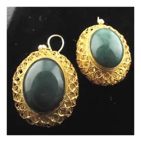 Lhasa Aventurine Earrings