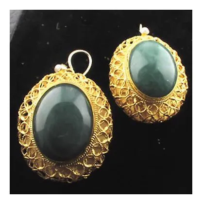 Lhasa Aventurine Earrings