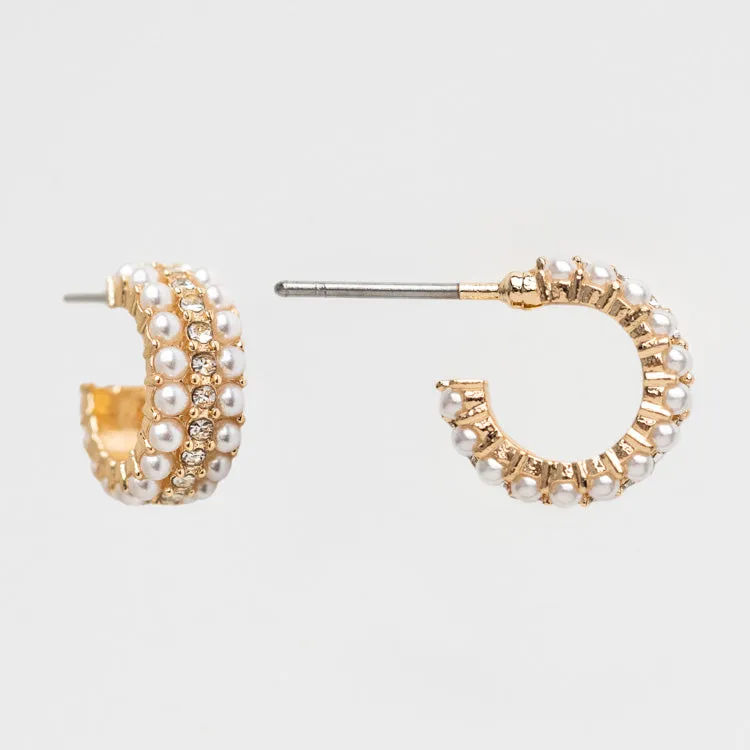 Marissa Huggie Hoop Earrings