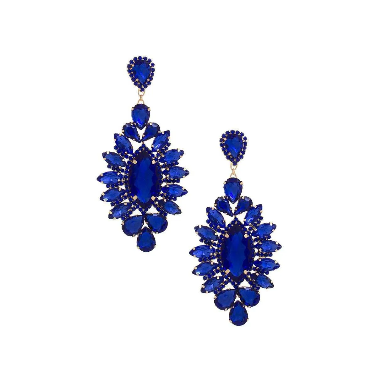 Marquise Rhinestone Dangle Earring