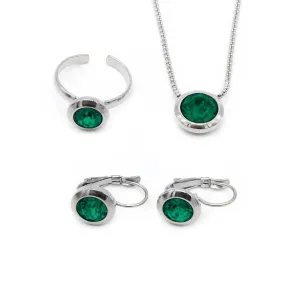 May Swarovski Birthstone Set