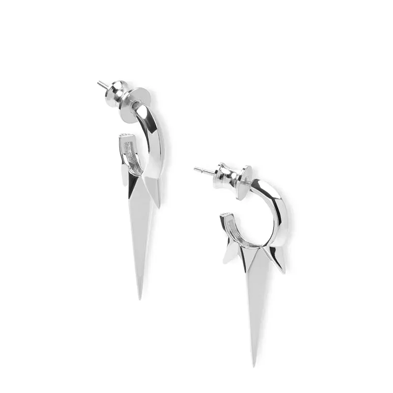 MELINDA MARIA | Gabriella Smooth Triple Spike Earrings