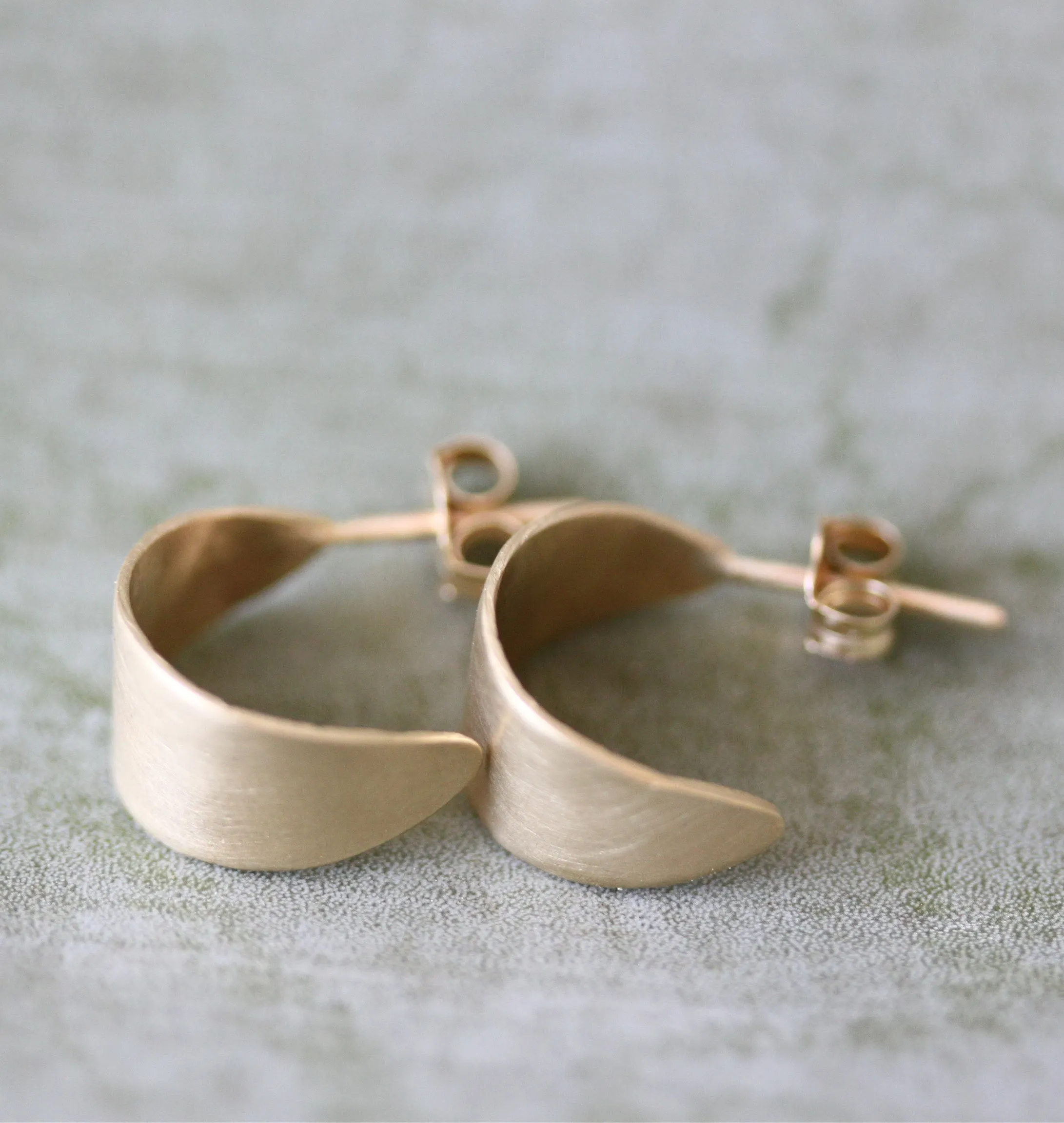 Mini Gold Hoop Earrings