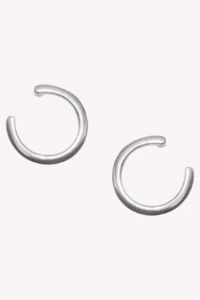 Minimalist Half Circle Stud