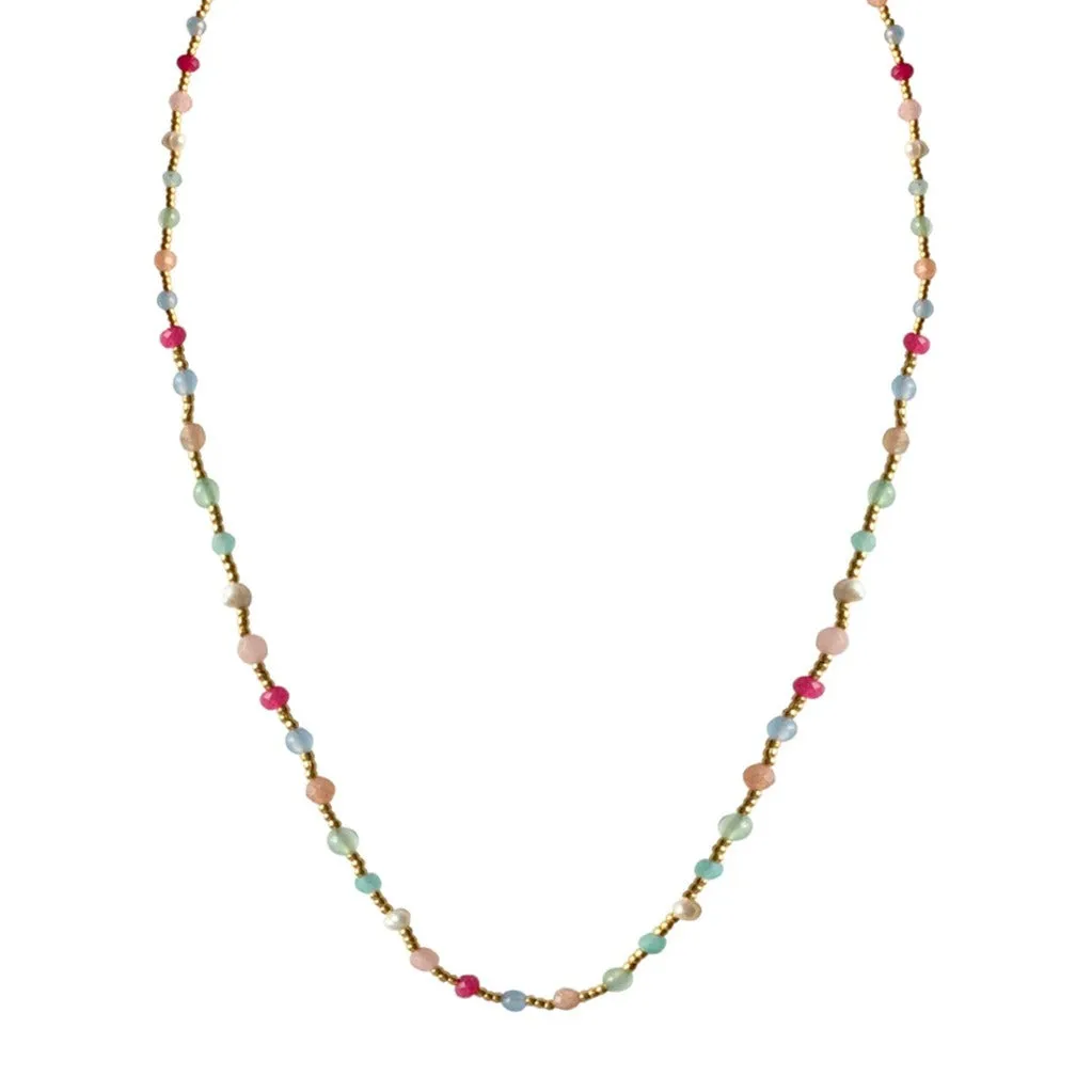 NECKLACE ROUND MULTI SUMMER