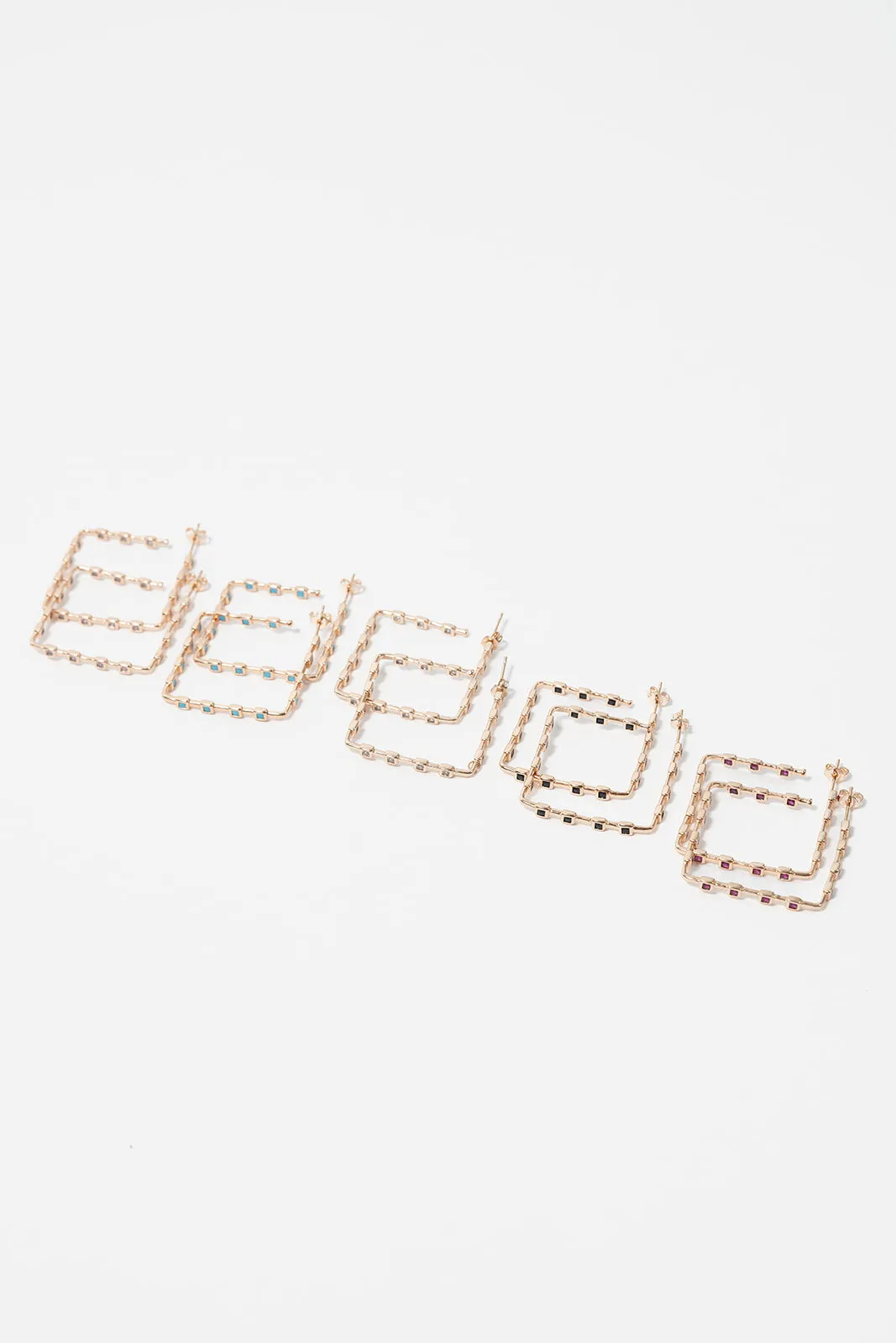 Nolita Mini Square Hoops