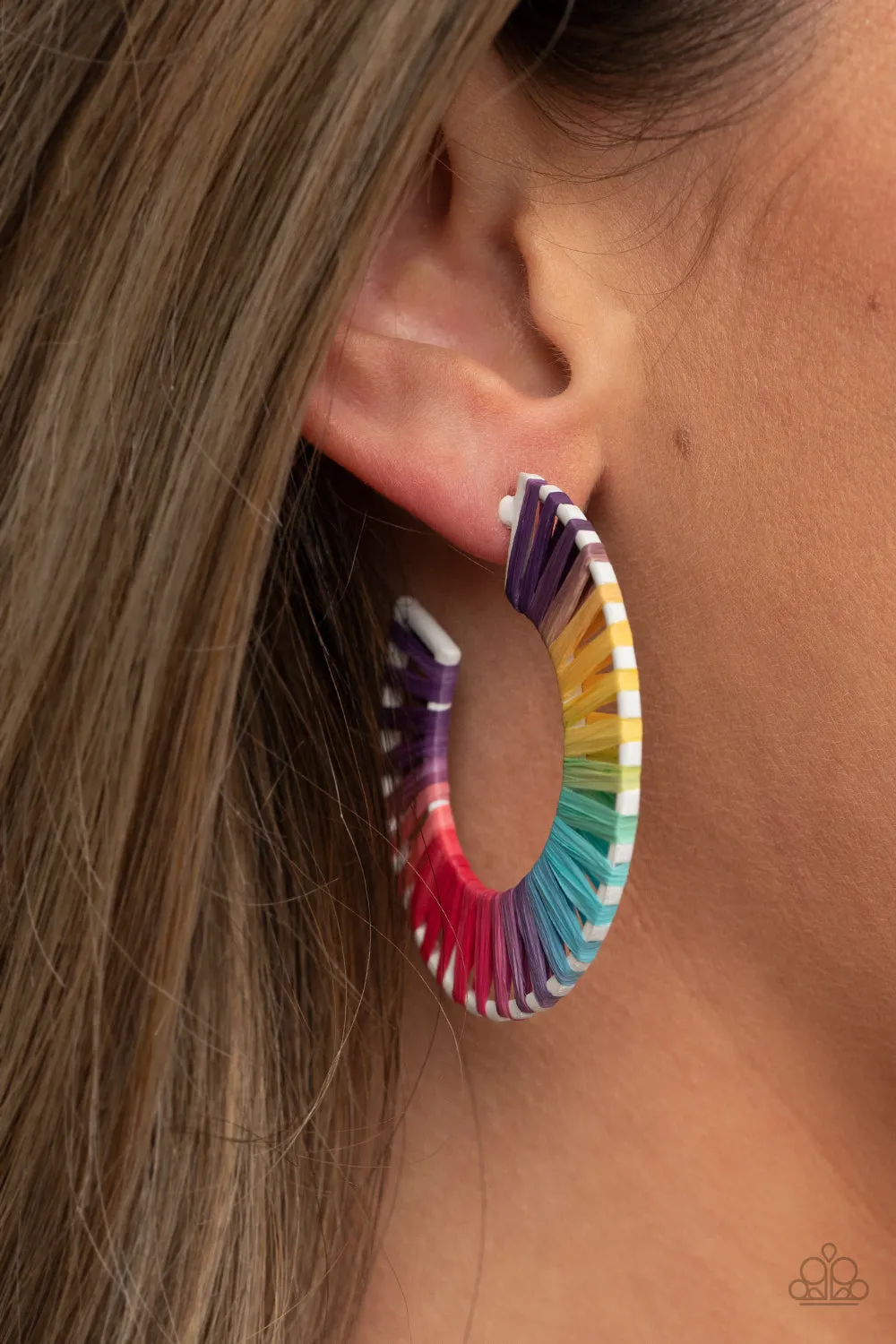 Paparazzi Accessories - Everybody Conga! - Multi Earrings