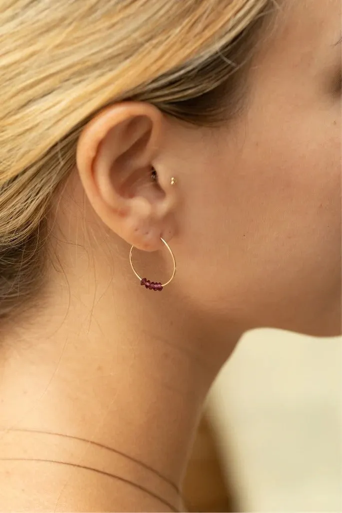 Passion Hoop Earrings