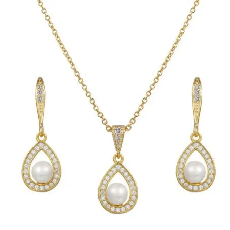 Pearl Necklace Set