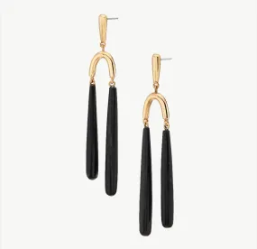 Pia Double Dangle Earrings