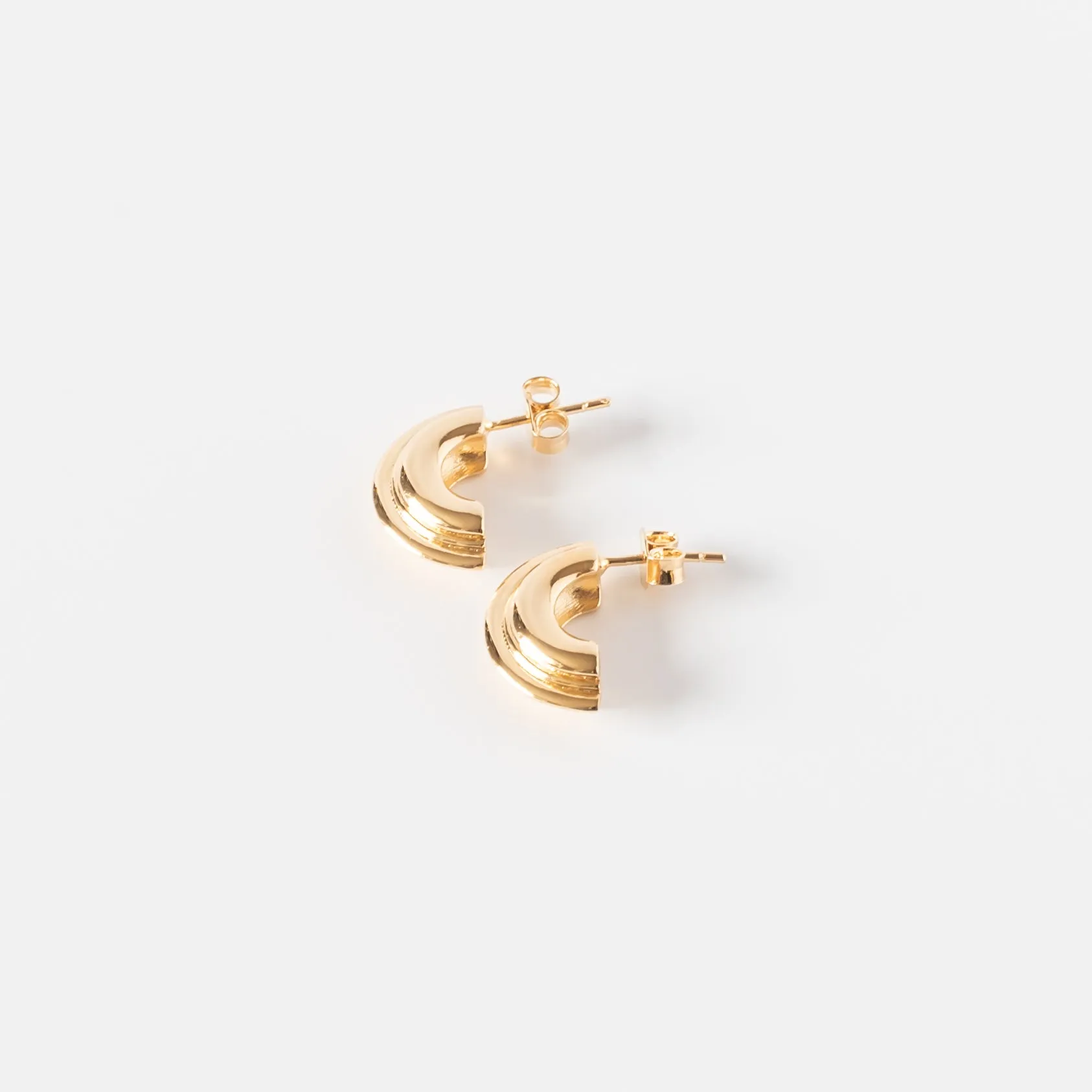 PNEUS Small Half Hoop Earrings