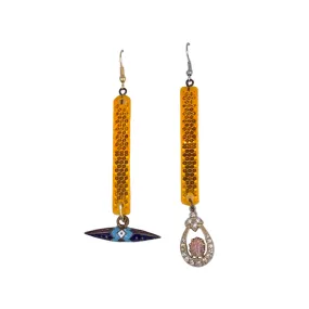 Reflector Drop Earrings