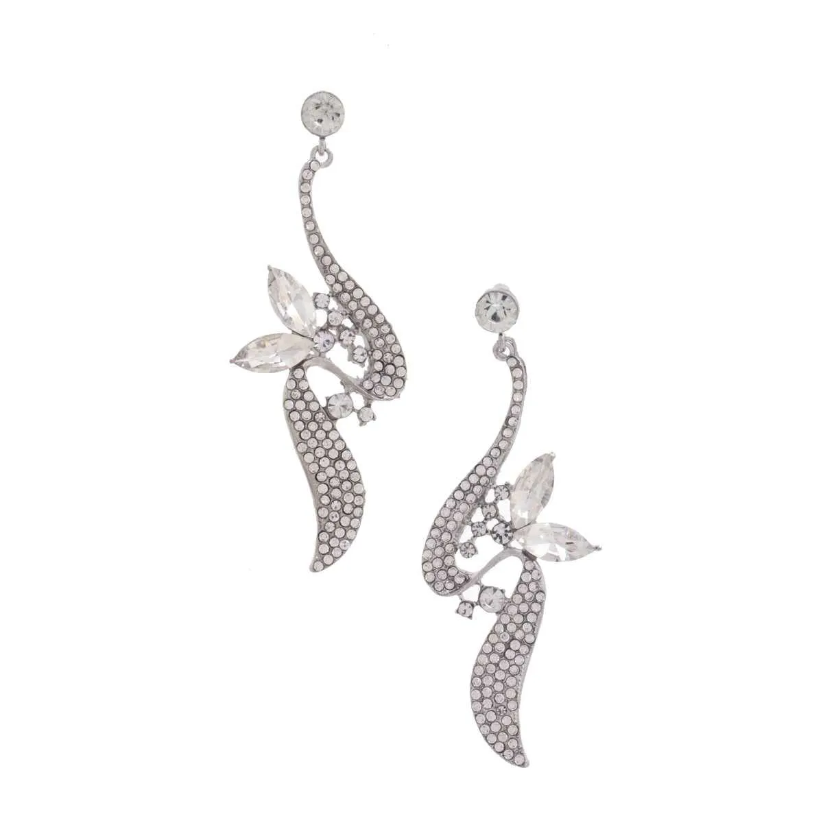 Rhinestone Dangle Earring