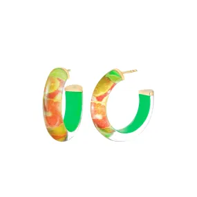 Sour Illusion Hoop Earrings