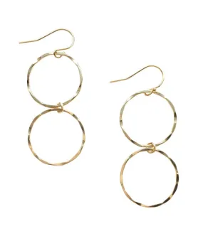 Stacked hoop earrings