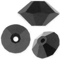 Swarovski 6mm Saucer - Jet (10 Pack)