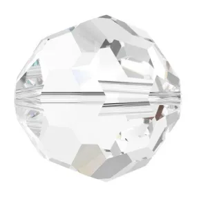 Swarovski 8mm Round - Crystal (10 Pack)