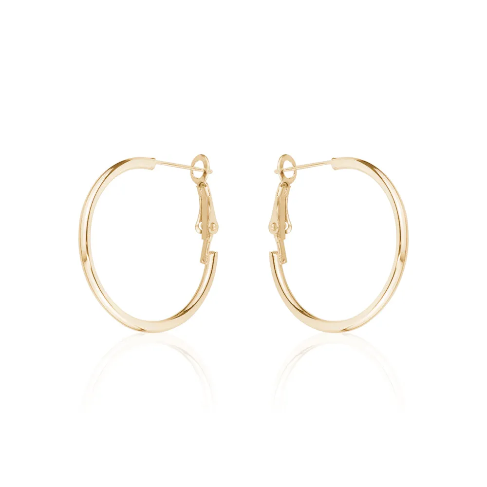 THIN LIGHT HOOPS 1.5 INCH