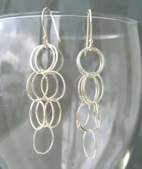 Waterfall earrings