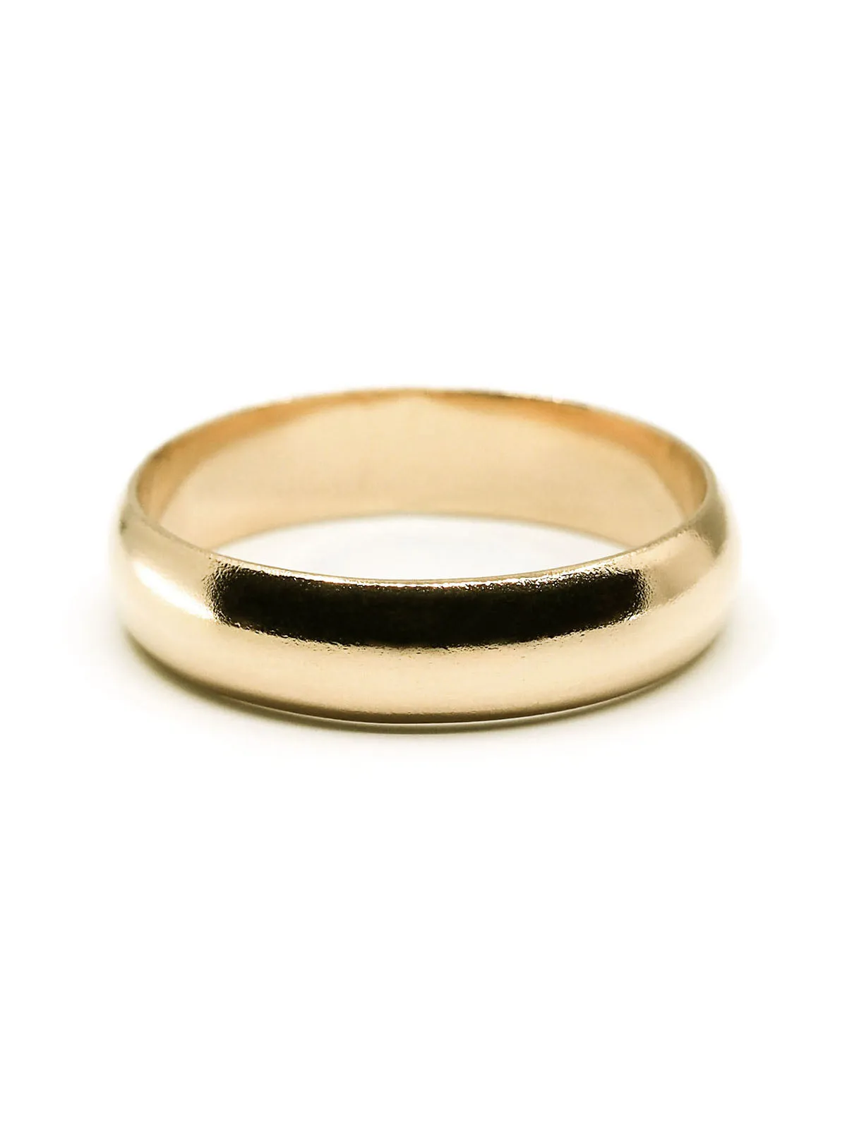 WIDE HALF ROUND BAND