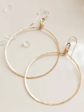 Wrapped Hoop Earrings